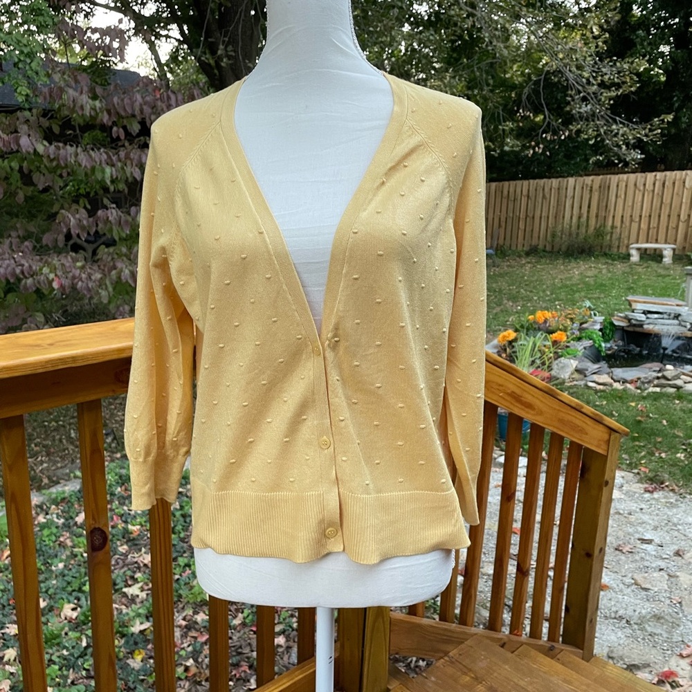 3/4 sleeve cardigan